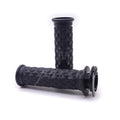 7/8" Black Motorcycle Hand Grip Throttle Handlebar Open Bar End Chopper Bobber