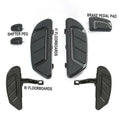 Rider Passenger Footboard Brake Pedal Shifter Peg Fit For Harley Touring 93-2025