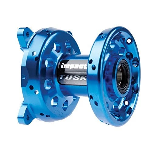 Tusk Impact Motorcycle Hub - Front Blue For Husqvarna TC 125 Heritage (Fuel