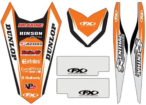 Factory Effex 17-50510 Fx 2015 Standard Trim Kits (20" X 24" Sheets)