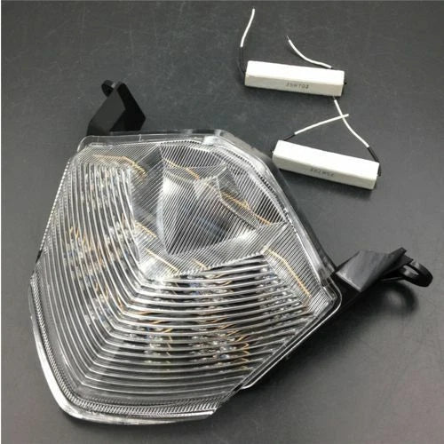 New LED Tail Light Fit Kawasaki Ninja ZX6R 2009-12 ZX10R 2008-10 Z750/1000 Clear