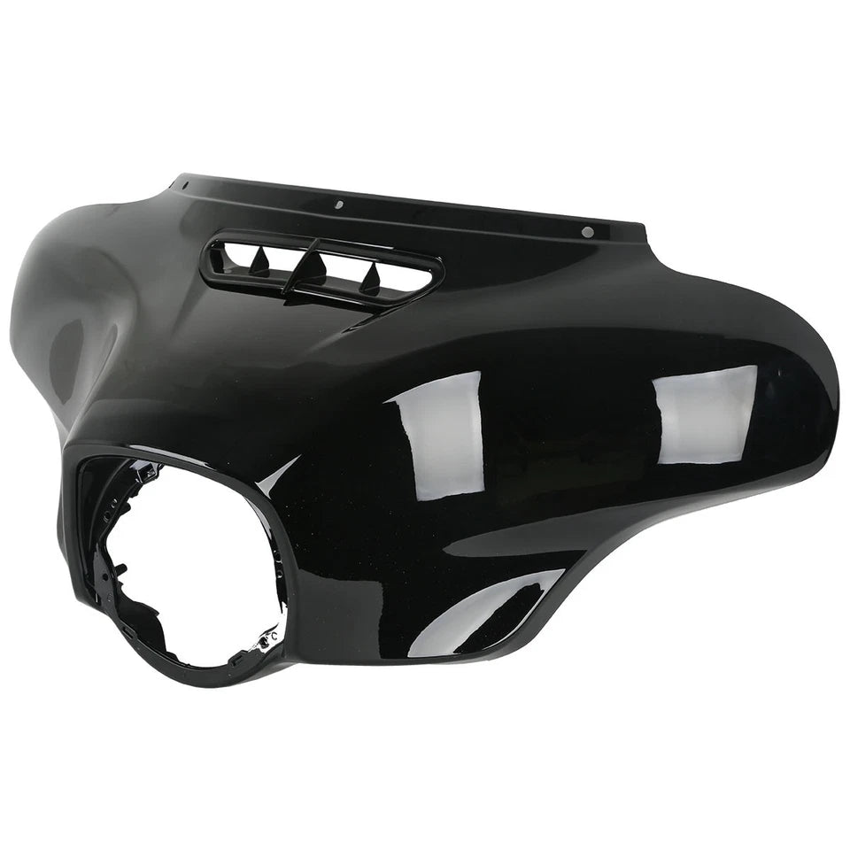 Front Upper Batwing Fairing Fit For Harley Electra Street Glide 2014-2024 Black