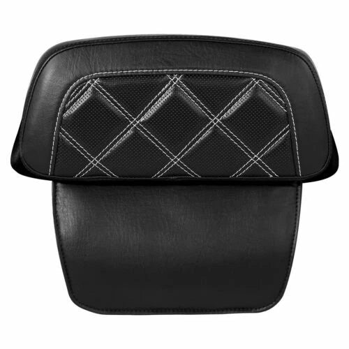 Rear Chopped Trunk Backrest Pad Fit For Harley Touring Electra Glide 14-23