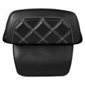 Rear Chopped Trunk Backrest Pad Fit For Harley Touring Electra Glide 14-23