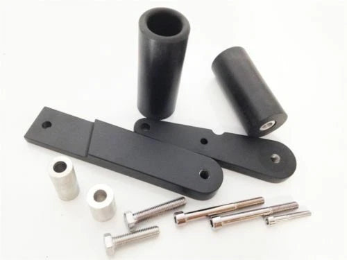 Kawasaki Ninja 650R/EX650 Frame Crash Falling Protector Fit For 2009-2011 Black