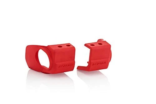 Acerbis 2726610004 Fork Shoe Protectors Red