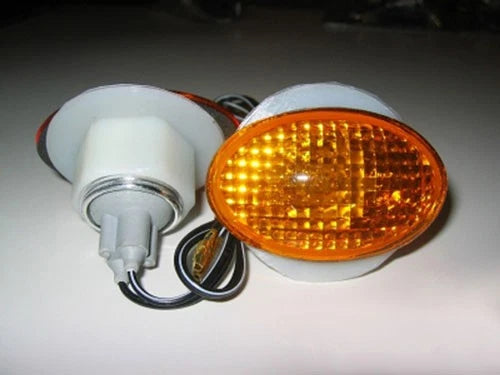 Marker Lights, Flat Oval, Small (S/F) Amber