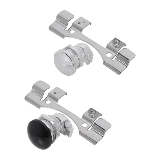 Zinc alloy Fuel Door Latch Push Button Gas Cap Fit For Harley Road Glide 92-2024