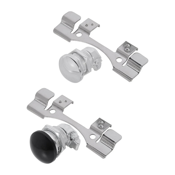 Zinc alloy Fuel Door Latch Push Button Gas Cap Fit For Harley Road Glide 92-2024
