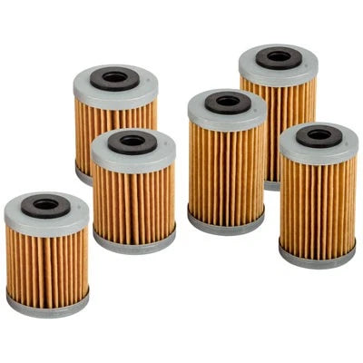 Tusk 1154930354 First Line Oil Filter 6 Pack, 1st & 2nd Filters