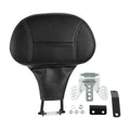 Black Front Driver Rider Backrest Fit For Harley Touring Road King Glide 09-2023