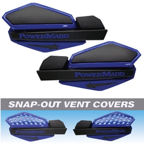 Powermadd 34204 Star Handguard System - Blue/Black