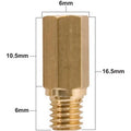 Pro X 99101-357 Series Keihin Hex Main Jet 117 For Honda CRF150F 2003-09,2012-17