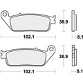 SBS Brake Pads SBS 627HF