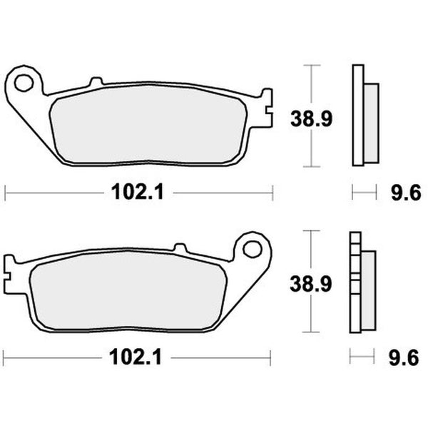 SBS Brake Pads SBS 700HS