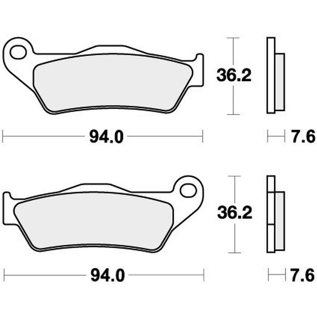 SBS Brake Pads SBS 671SI