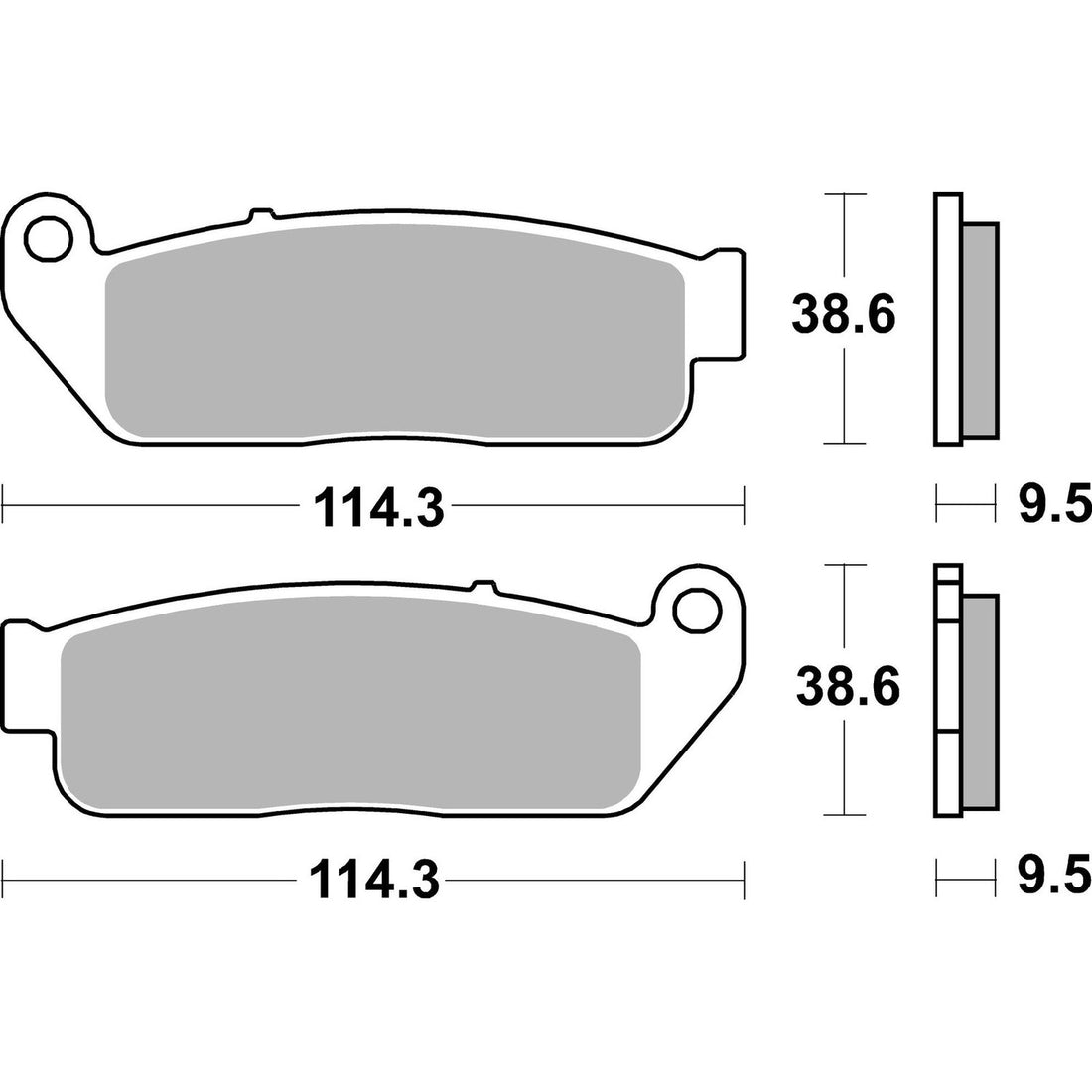 SBS Brake Pads SBS 929H.HS