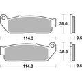 SBS Brake Pads SBS 929H.HS