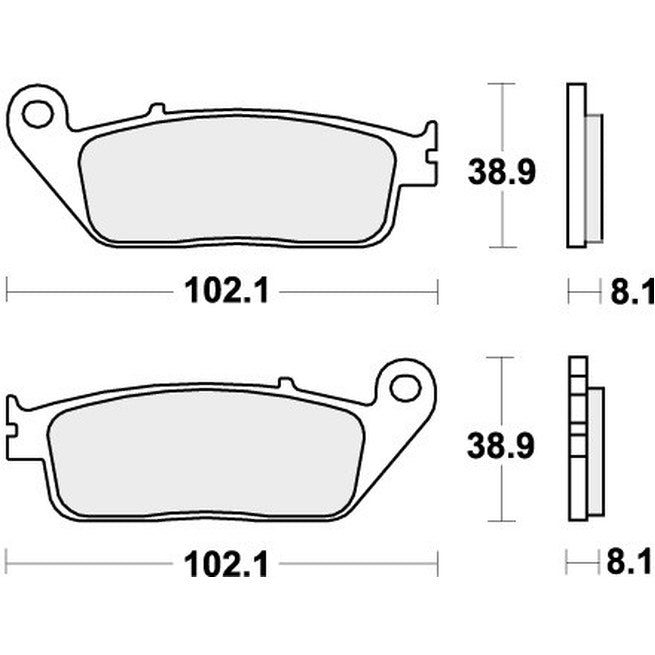 SBS Brake Pads SBS 627HS