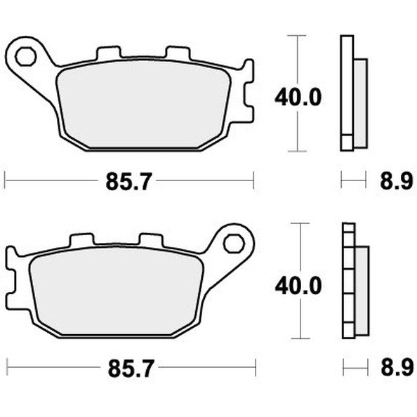 SBS Brake Pads SBS 657LS