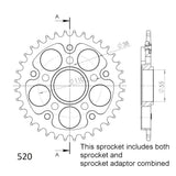 Supersprox Sprocket CMS11S-736-39R, image 3 of 3