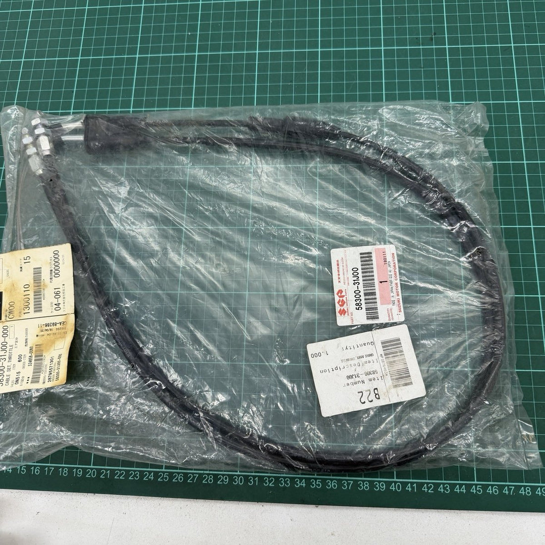 Suzuki Throttle Cable 58300-31J01, image 1 of 4