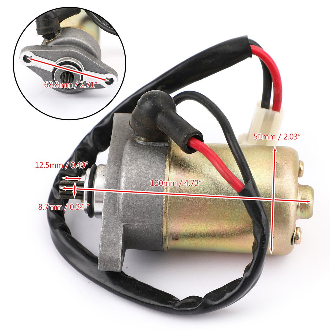 Topteng Starter Motor 21163-Y002, image 1 of 4